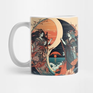 Izanagi & Izanami: Ukiyo-Anime Fusion Mug